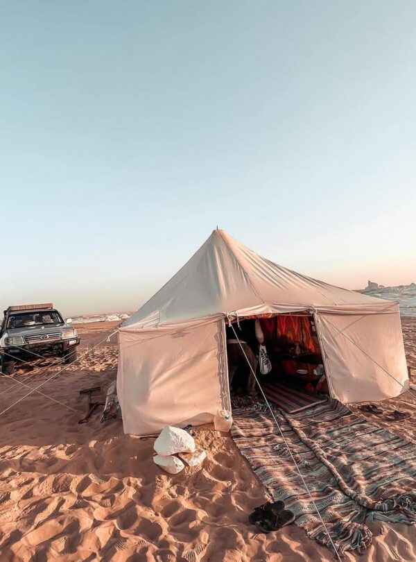 2 Days White Desert and Bahariya Oasis Camping Adventure Tour - from Cairo