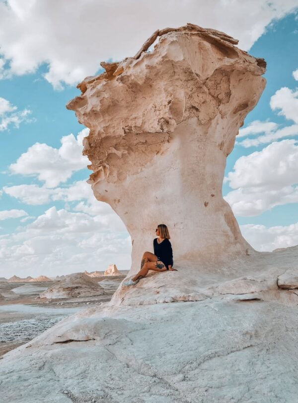 2 Days White Desert and Bahariya Oasis Camping Adventure Tour - from Cairo